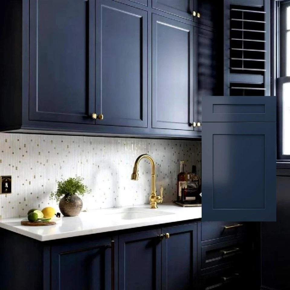 Armadi da cucina Shaker blu navy